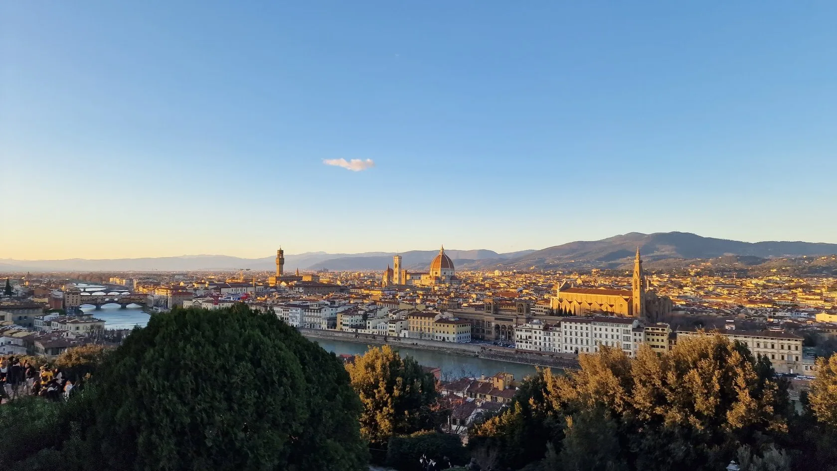 Excursión de un día de Rome a Tuscany: ¿tren de alta velocidad o conductor privado?